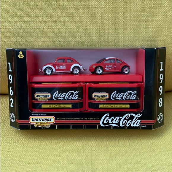 matchbox coca cola 1962 vw beetle